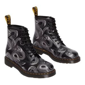 DR MARTENS 1460
SERPENT
PRINT
LEATHER
LACE UP
BOOTS Snake Shoes NEW Size 37‎ 5 6